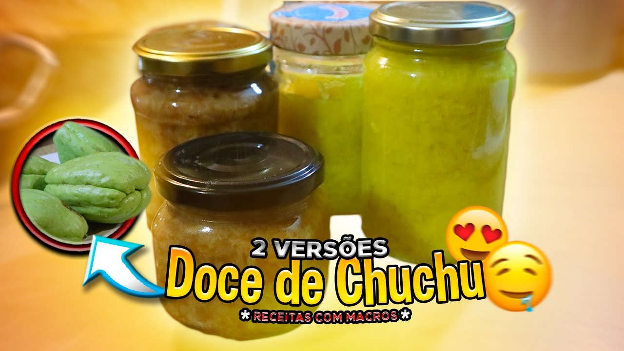 MELHOR DOCE DE CHUCHU FIT 😋 *doce de chila falso* Receita Flexível #21 | #dietaflexivel #iifym