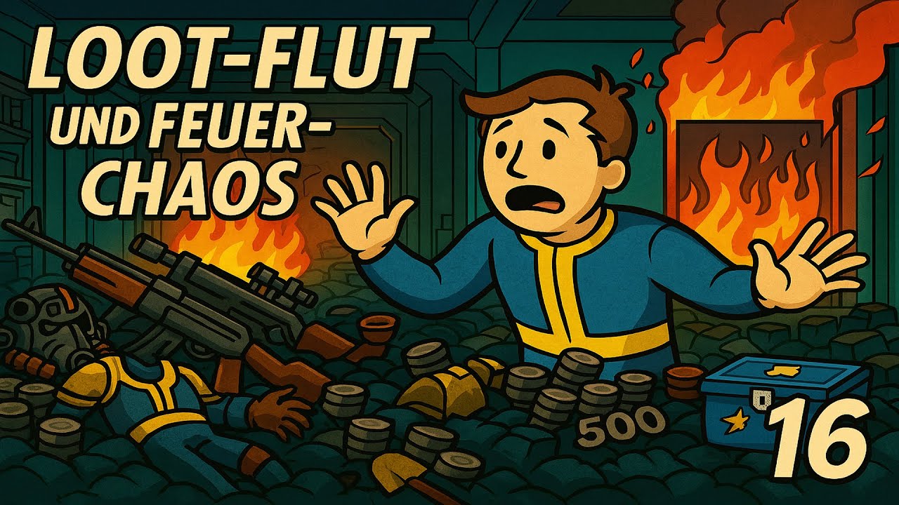 Loot‑Explosion & Vault‑Chaos | Fallout Shelter #16