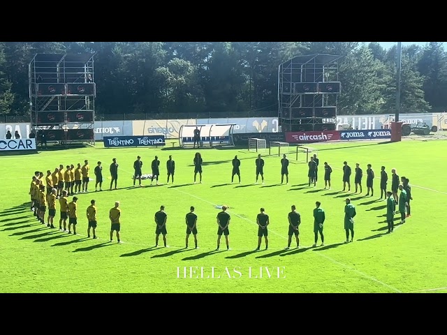 Hellas Verona, minuto di raccoglimento in ritiro per Osvaldo Bagnoli