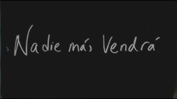 José Madero - Nadie Más Vendrá (Lyric Video)