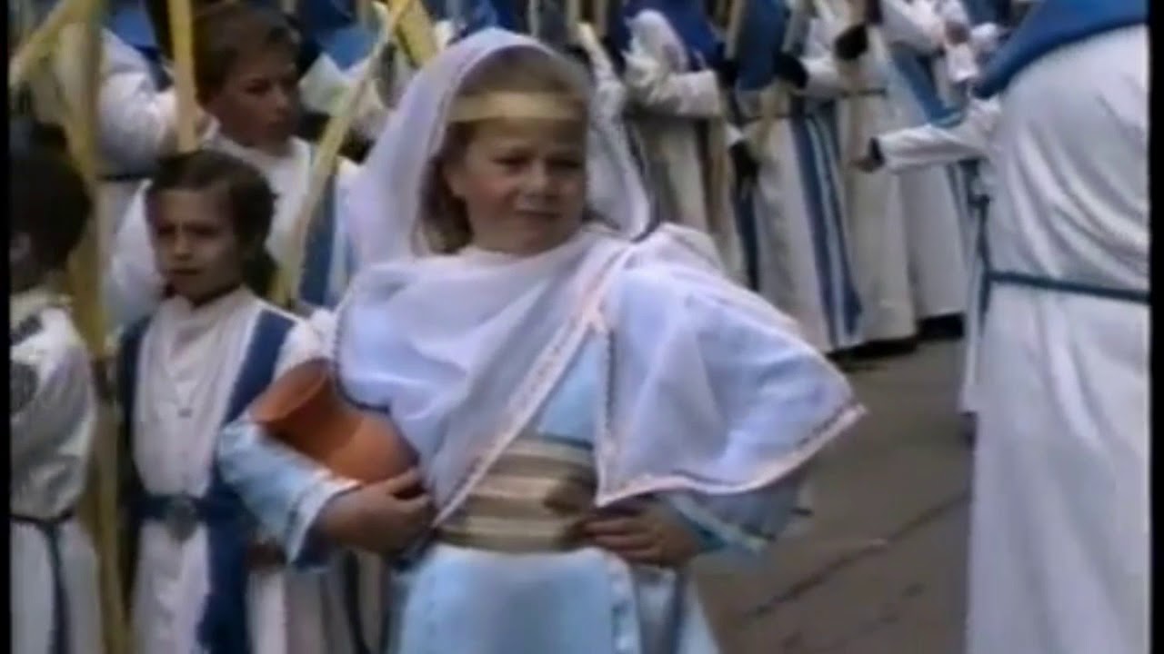 ZARAG. 1991 COFRADÍA DE LA ENTRADA DE JESÚS EN JERUSALÉM ( REMASTERIZADO )