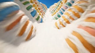 Would You Ski This Mountain? 🎿🏔️✨ | Oddly Satisfying Video