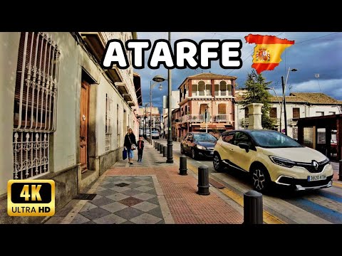 🇪🇦[4K] ATARFE - Granada's Peaceful Villages - Walking tour January 2024 - Andalucía, Spain