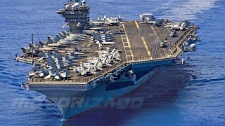 Super Aircraft Carrier • Powerful USS Carl Vinson in Action