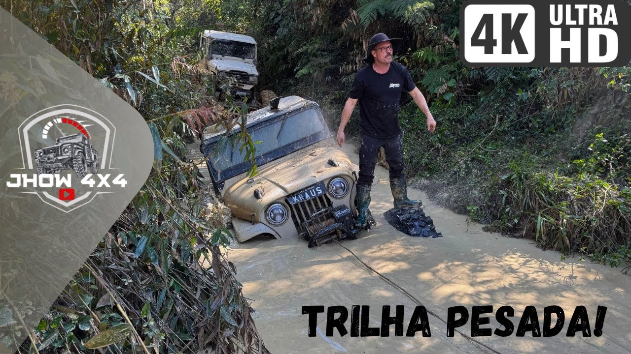 Trilha Fazenda Silva, Indaial SC. Só Jeep monstro!!!