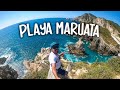 PLAYA MARUATA 🏖 el paraíso ESCONDIDO de Michoacán 👙