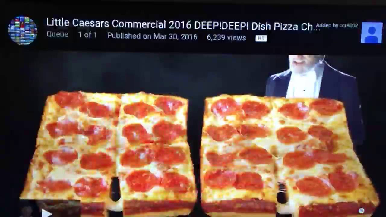 In Tha Crust Little Caesars Deep Deep Dish Pizza YouTube