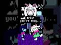 Ralsei is EXTRA happy to see Kris in Deltarune Chapter 5