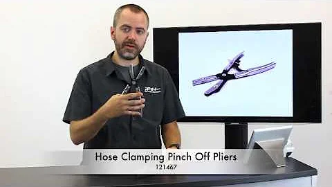 IPD Volvo - Hose Clamping Pinch Off Pliers