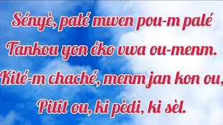 Senyè Pale Mwen Poum Pale Tank Ou Yon Eko Vwa Ou Menm-33 Chant Desperance Creole
