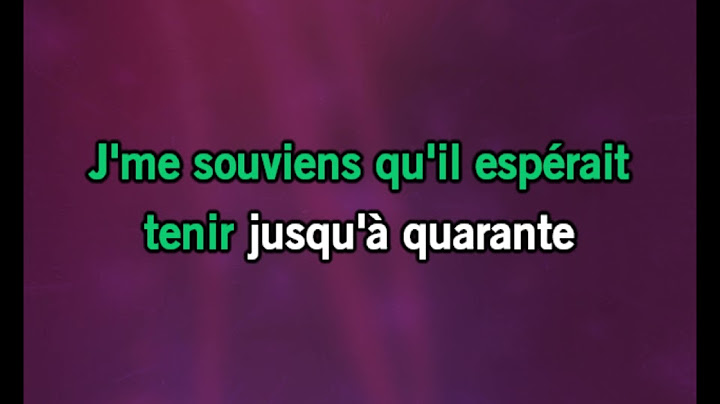 karaoké jean patrick capdevielle quand t'es dans le desert