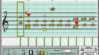 Phoenix Wright - Godots Theme on Mario Paint Composer