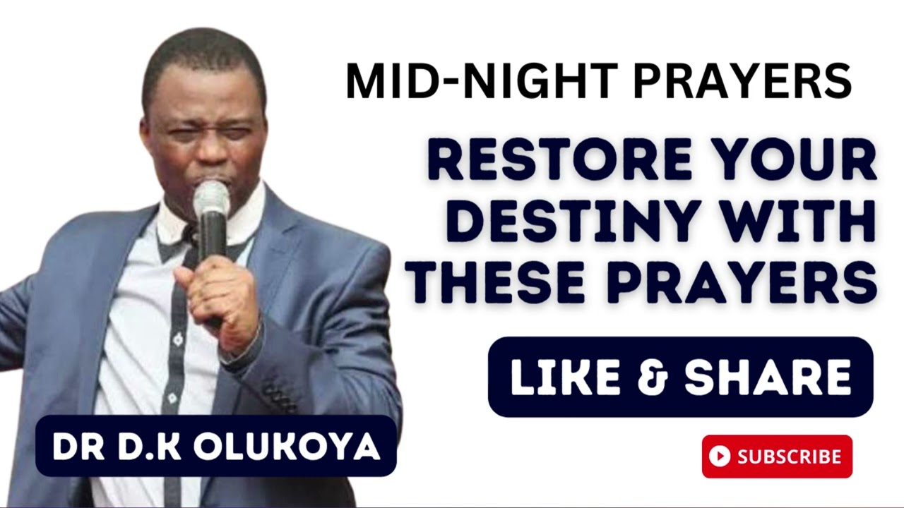 RESTORE YOUR DESTINY WITH THESE PRAYERS