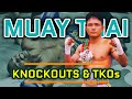 Punishing muay thai knockouts  tkos