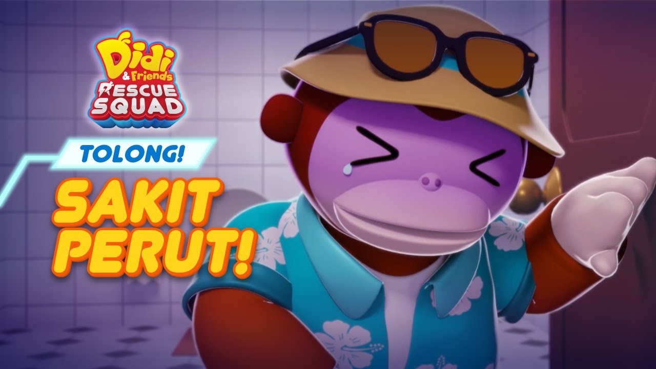 Tolong! Sakit Perut! I Episod 5 I Didi & Friends Rescue Squad I Cerita ...