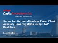 Online Monitoring of Nuclear Power Plant Auxiliary Power Systems using ETAP Real-Time