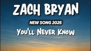 Download lagu Zach Bryan - You'll Never Know (NEW SONG 2025) - Cover Remix