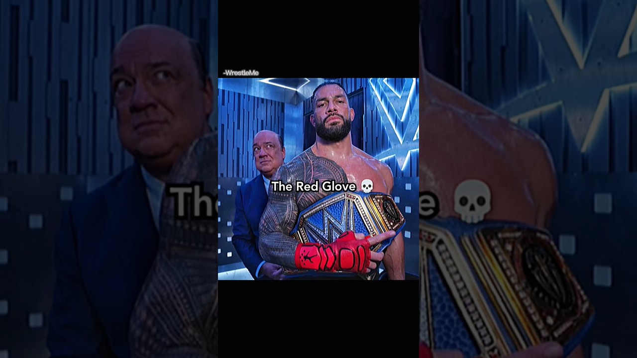 Roman Reigns Red Glove 💀 