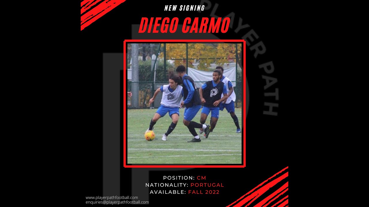 Player Path - Diego Carmo - CM