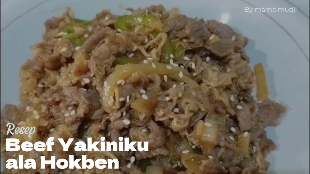 RESEP BEEF YAKINIKU ALA HOKBEN