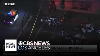 LAPD opens fire on shooting suspect before chase