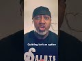 Quitting isn’t an option