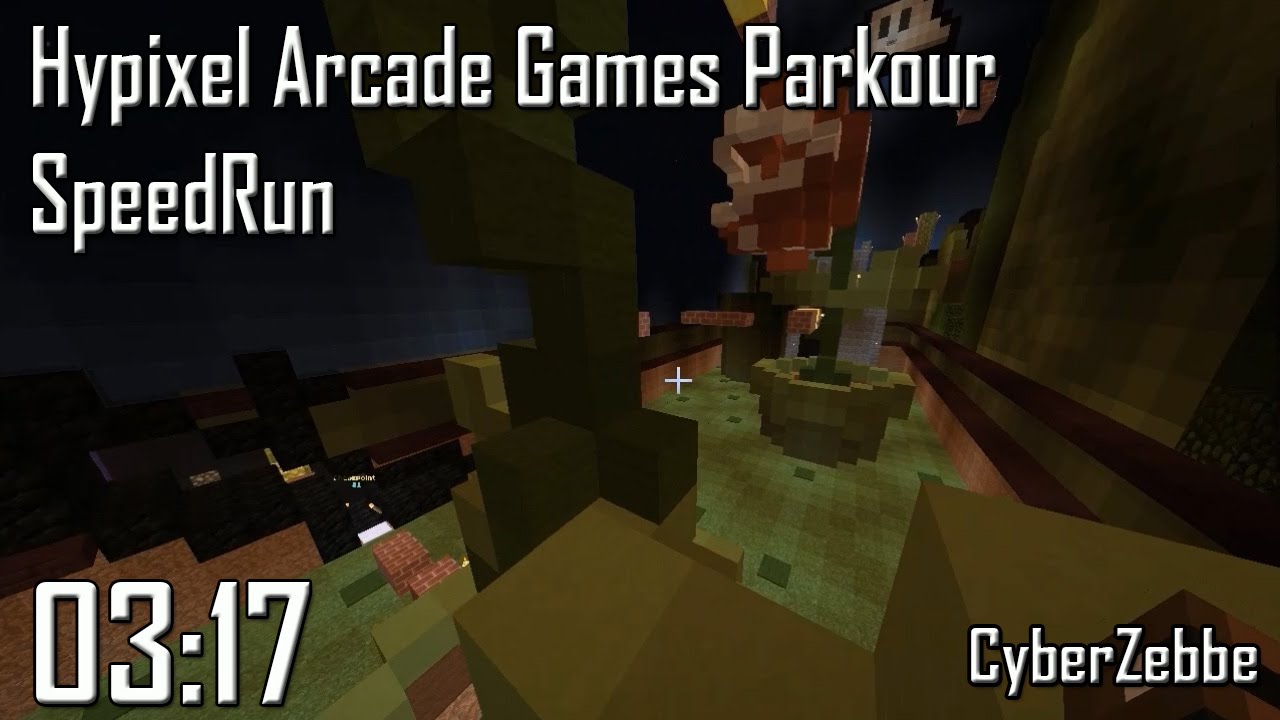Hypixel Arcade Games Parkour Speedrun 0317. YouTube