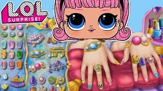 Cartoon LOL Doll Nail Salon Beautiful manicure