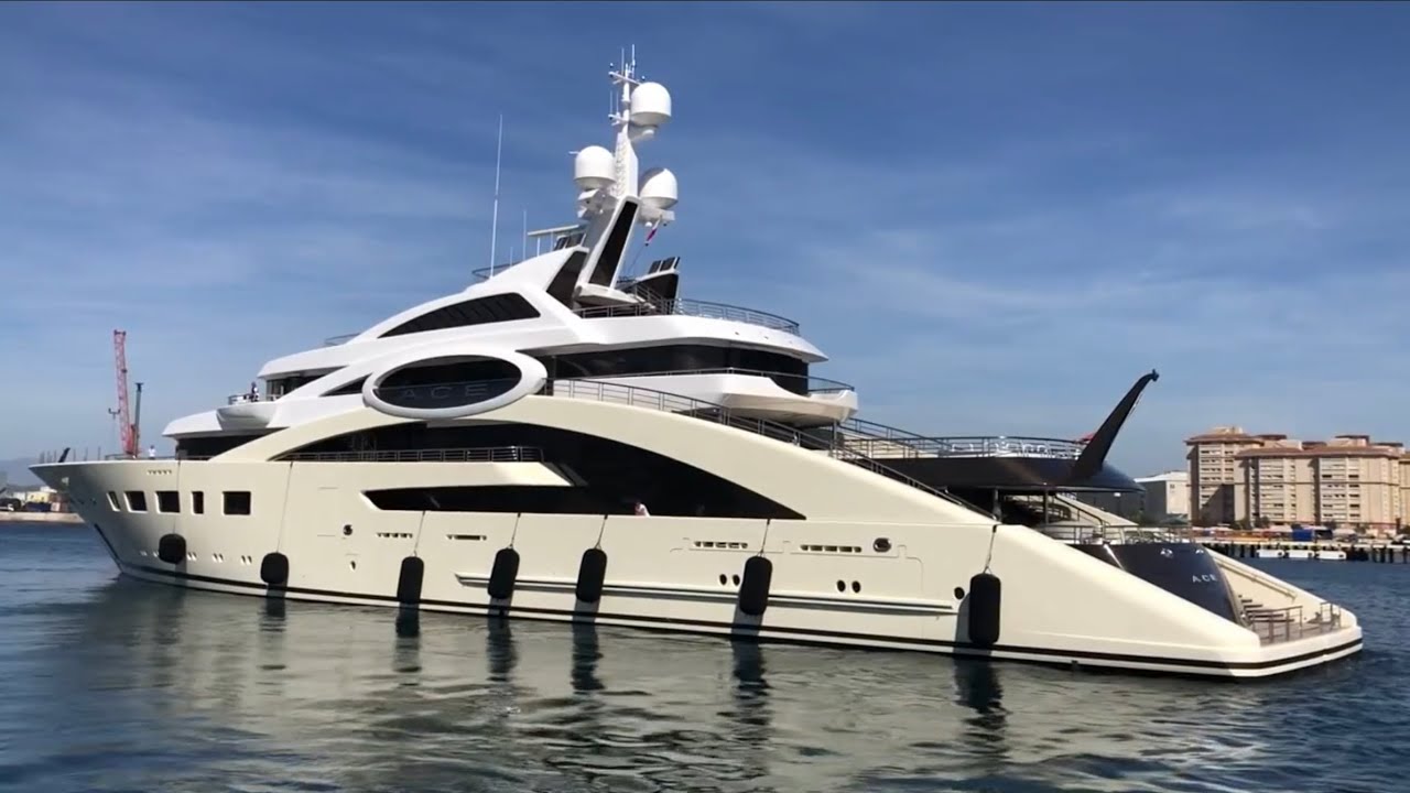 Ace superyacht YouTube