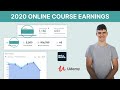 2020 online course earnings | How much I made selling courses on Udemy & Skillshare