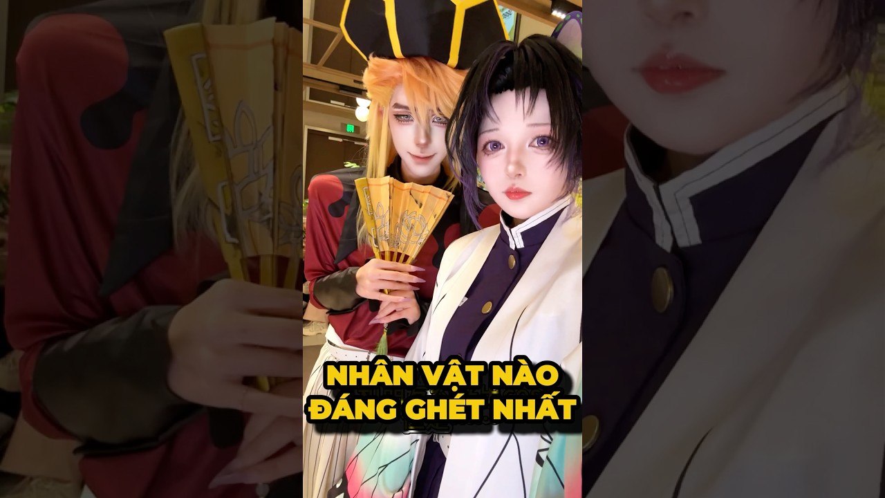 Nhân vật nào đáng ghét hơn?😅(Shinobu-Douma) #cosplay #shorts #minnacosplay