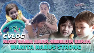 Serunya Main Sama Anak Sebelum Kerja, Kehidupan Wanita Harus 