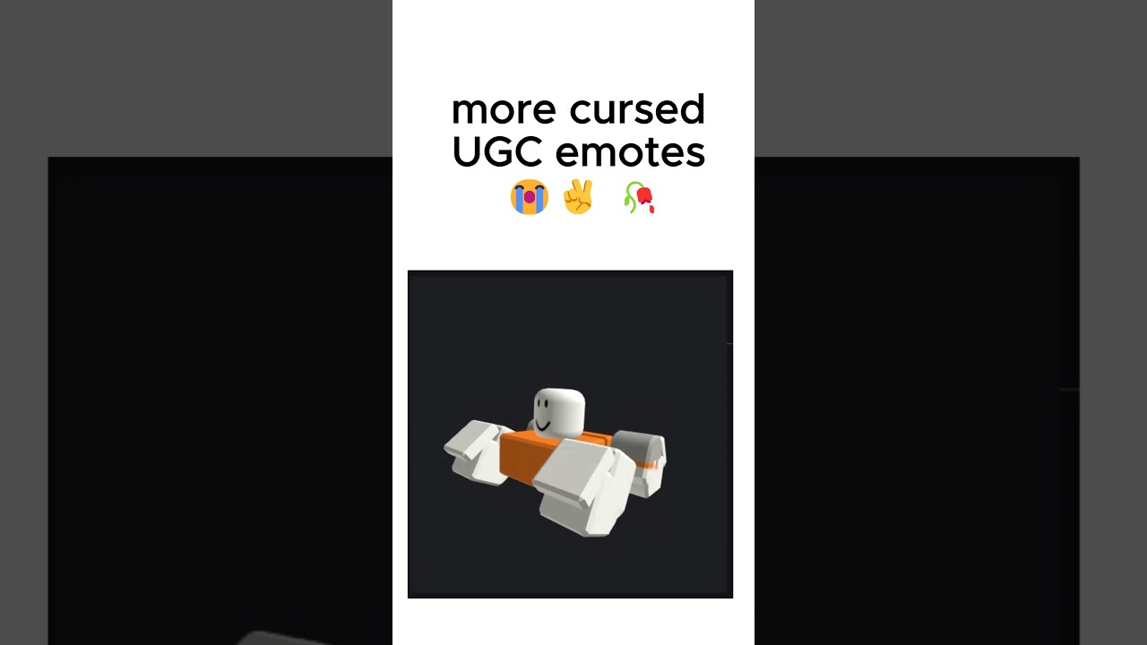 more cursed ugc emotes 😭🥀🥀  