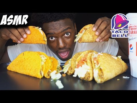 ASMR TACO BELL DORITOS LOCOS VS CHALUPAS | EXTREME CRUNCHY SOUNDS | KEVO ASMR
