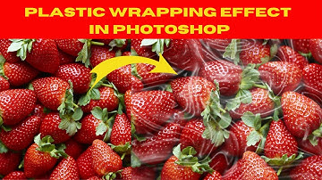 Plastic Wrapping Effects in photoshop