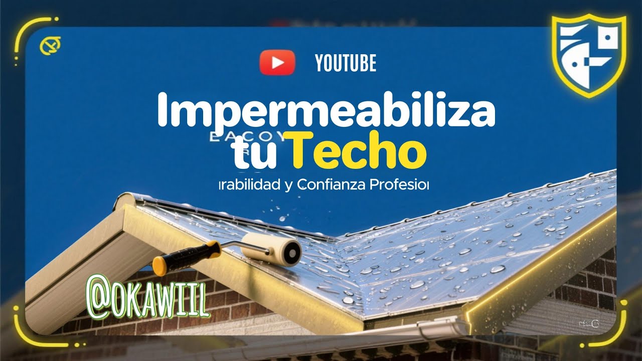 Impermeabilización acrílica fácil y sencillo