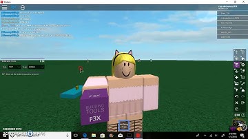 ROBLOX F3X TUTORIAL ~ BASICS OF BUILDING!