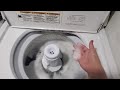 2003 Whirlpool Gold Ult CR II DD Washer. |3 Rugs, Med, WW, Off/Off, Cot/Hvy/HH, PW/N. | Sat 11-1-25.