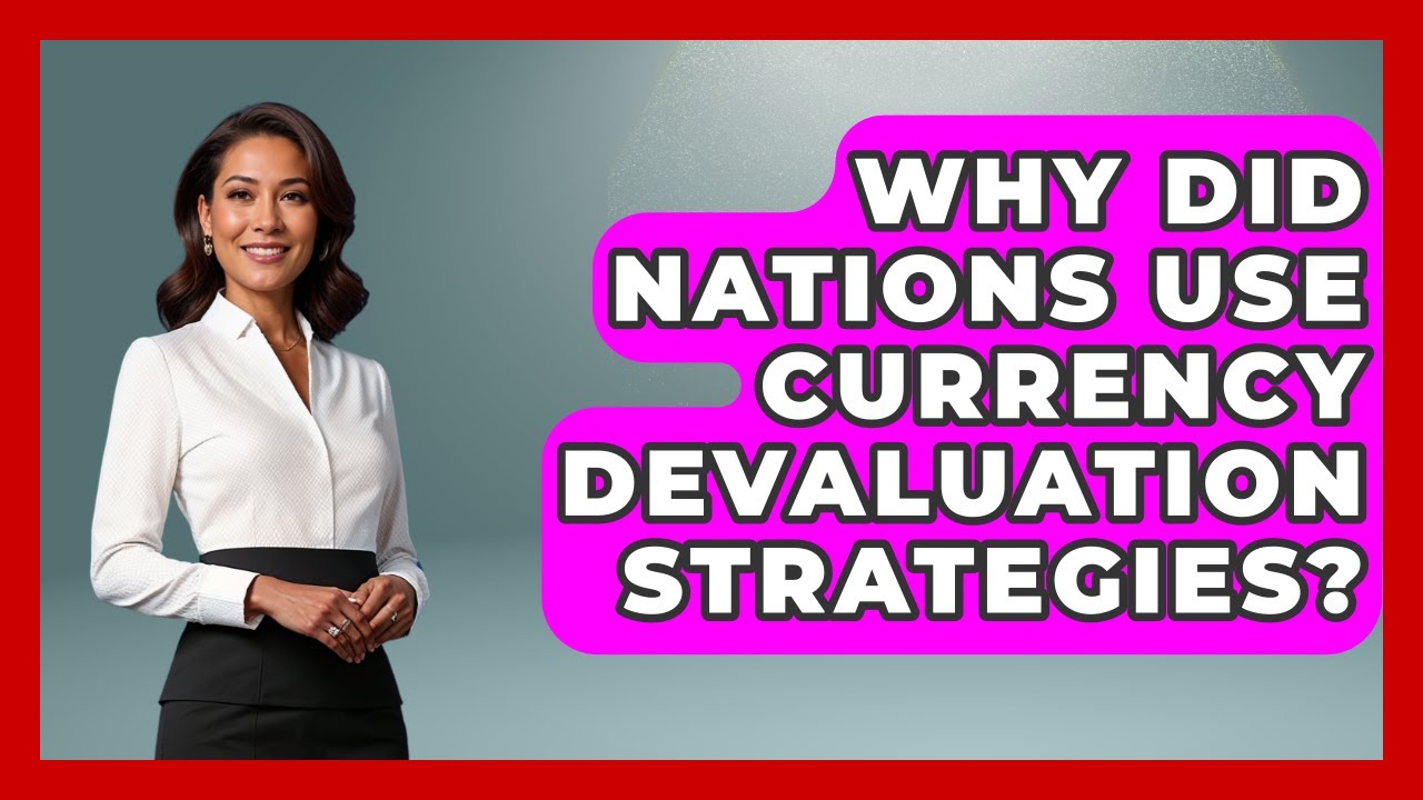 Why Did Nations Use Currency Devaluation Strategies? - Financial History Files