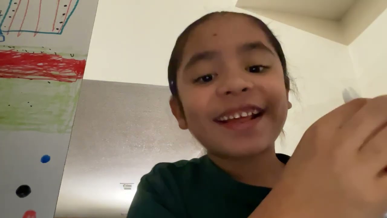 Playing a fun game with my dad