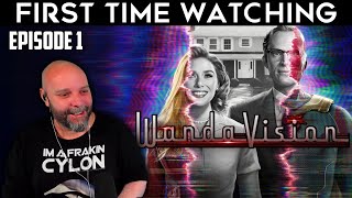 *WandaVision E01* (Filmed Before a Live Studio Audience) - FIRST TIME WATCHING - REACTION