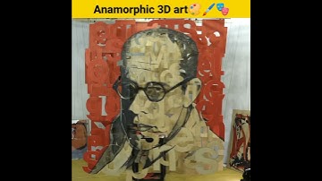 Anamorphic 3D art #tamilfacts #vijaytalkies #shorts
