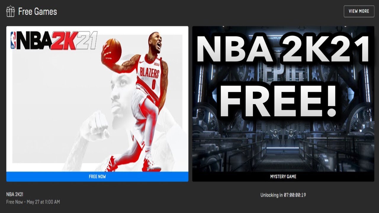 NBA 2K21 is Now FREE on PC in Epic Games Store!
