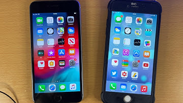 iOS 12.5.6 vs iOS 8.1.2 iPhone 6 Plus SPEED TEST!