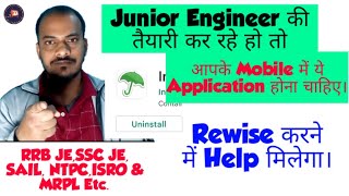 Rrb Je aspirant should Download this Application|Rrb JE Preparation|Junior Engineer|RRB JE vacancy screenshot 2