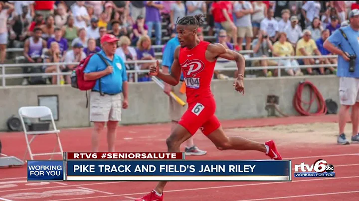 Senior Salute: Pike track and field's Jahn Riley