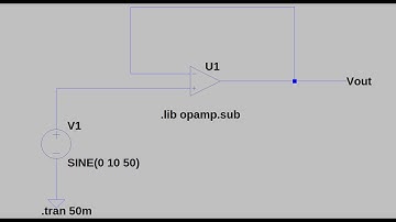 Electronic Basic 1:LTSpice Design And Simulate Voltage Follower