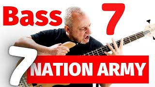 How To Play Seven Nation Army On Bass Bass Tab