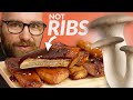 Making BBQ RIBS from a MUSHROOM!