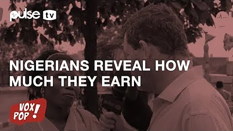 Nigerians Reveal How Much They Earn : Vox Pop with Kai Diekmann